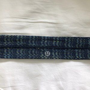 Lululemon Athletica Blue/Green Patterned Headband